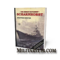 The German Battleship Scharnhorst /   