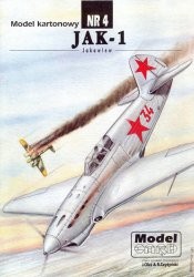 ModelCard №4 Jakowlew Jak-1